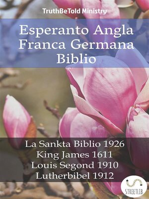 cover image of Esperanto Angla Franca Germana Biblio